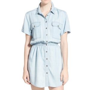 BP NORDSTROM chambray shirtdress size XS